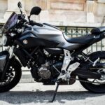 conduite d'une Yamaha