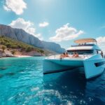 explorez la crète autrement à bord d'un catamaran et vivez une aventure unique au cœur des paysages méditerranéens d'une beauté à couper le souffle.