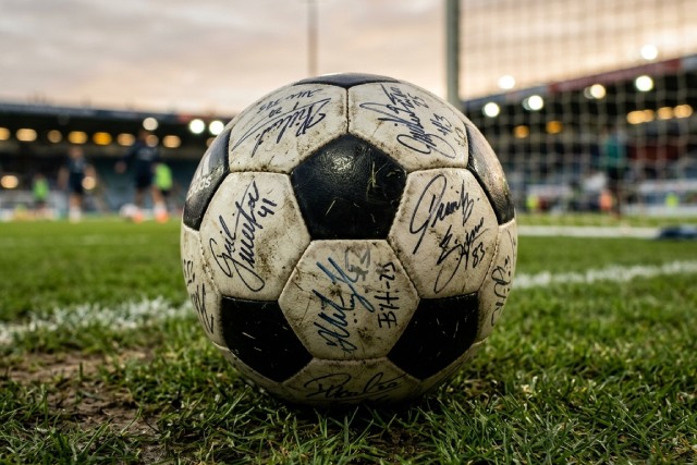 Ballon football signé