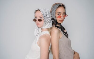 Foulard femme imprimé