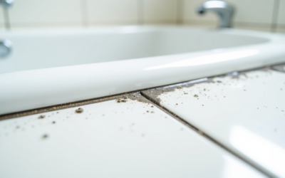 Que faire lorsqu’un joint de salle de bains noircit